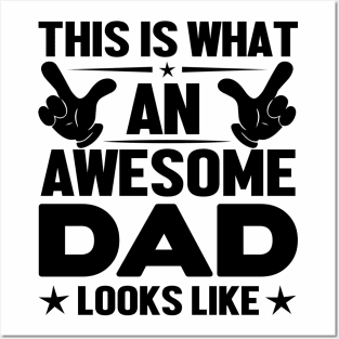 Awesome Dad Posters and Art